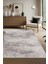 Leon LN001Z Gri Halı Modern Desen Pamuk Taban Akrilik Tozuaz Salon Yatak Odası Koridor Halısı 2