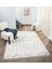 Sümer SM012A Krem Rengi Halı Renkli Kilim Desenli Dekoratif Modern Antialerjik Salon Halısı 3