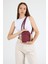Bordo Ön Cepli Mini Çarpraz Askılı Çanta 384 2