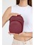 Bordo Ön Cepli Mini Çarpraz Askılı Çanta 384 3