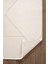Leon LN002W Beyaz Halı Modern Desen Pamuk Taban Akrilik Tozuaz Salon Yatak Odası Koridor Halısı 4