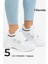 Kadın Beyaz Spor Ayakkabı 5 Cm Yüksek Air Taban Günlük Sneaker X110 1