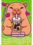 Kapibara - Bubble Tea Boyama Kitabı 1