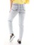 Belden Bağlamalı Kadın Mom Jean Pantolon 4534 Gri 5