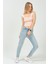 Mom Jean Kadın Pantolon 1037-998A Buz Mavisi 1