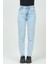 Mom Jean Kadın Pantolon 1037-954 Buz Mavisi 4