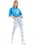 Kadın Mom Jean Pantolon 1037-780B Buz Mavisi 3
