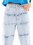 Kadın Mom Jean Pantolon 1037-780B Buz Mavisi 4