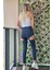 Taş Detaylı Kadın Mom Jean Pantolon 4057-896 Siyah 2