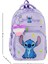Stitch Baskılı Anahtarlıklı Okul Çantası Termal Beslenme ve Kalemlik Seti 9
