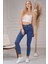 Skinny Jean Kadın Pantolon 1031-945 Lacivert 2