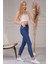 Skinny Jean Kadın Pantolon 1031-945 Lacivert 3