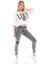 Kadın Skinny Jean Pantolon 4065-808 Gri 2