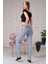 Nancy Skinny Jean Kadın Pantolon N946 Buz Mavisi 5