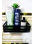 Yapışkanlı Siyah Banyo Rafı - Şampuanlık & Sabun Organizer Set 5