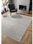 Cosmos CS005G Gri Halı Modern Detaylı Pamuk Taban Viskon Tozuaz Salon Yatak Odası Koridor Halısı 2
