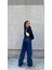 Kadın Baggy Jean Pantolon 40402 Mavi 2