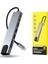 USB Type-C Hub Dönüştürücü Çevirici Çoklayıcı USB Hdmı Micro Sd 8 Girişli 2