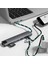 USB Type-C Hub Dönüştürücü Çevirici Çoklayıcı USB Hdmı Micro Sd 8 Girişli 4