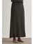 Modal Karışımlı Antrasit Maksi Evaze Etek 3