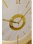 (Büyük Boy-50*75 cm)Kadran Iskandinav Kristal Gold(Kırılmaz Göbek)(Led Için 3ADET Pil Gelmektedir)Metal Duvar Saati 9