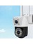 Çift Lensli Akıllı Ip Kamera Full Hd 1080P Wifi Haraket Takip Gece Görüş Intercom IP66 Su Geçirmez 2