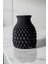 Baloncuklu Parlak Siyah Vazo | Modern Tasarım Pinterest Vazo 1