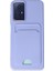 Xiaomi Redmi Note 12S Kılıf Kelvin Kartvizitli Silikon - Lila Nrmsa 1