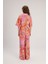 Desenli Pantolon Pembe 15343938000 4
