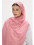 Freya Müslin Şeker Pembe Püsküllü Bürümcük Pamuklu Şal 4