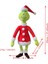 Noel Canavarı Grinch Peluş Oyuncaklar Yeşil Canavar Grinch Çocuk Çizgi Film Bebekleri Bebekler (Yurt Dışından) 1