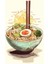 Noodle Kanvas Tablo Restoran Ev Duvar Salon Ofis Hediyelik Dekarasyon Süsü Ölçü Seçiniz :) 2