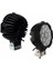Off Road Sis Lambası Siyah 16 cm Yuvarlak 17 LED 1 Adet 2