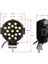 Off Road Sis Lambası Siyah 16 cm Yuvarlak 17 LED 1 Adet 3