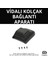 S-Dizayn Peugeot 208 Abs Vidalı Kol Dayama Kolçak Alt Adaptör 2012-2019 A+Kalite 1