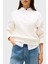 Pamuklu Regular Fit Bisiklet Yaka Logolu Sweat Bayan Sweat WW0WW47159 Ya8 1