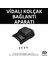 S-Dizayn Opel Corsa D Abs Vidalı Kol Dayama Kolçak Alt Adaptör 2006-2013 A+Kalite 1