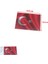10 Adet Küçük Sticker Türk Bayrağı Etiket A6 Bayrak Sticker Etiket (Ebat: 14,6 cm x 10,4 Cm) 2