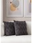 Ritim Desenli Punch Işlemeli Keten Kırlent Kılıfı 43X43CM, Dekoratif Kırlent Kılıfı 4
