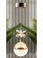 Şeker Top Modern Sarkıt LED Avize 3 Renk Gold Kaplamalı 1
