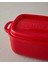 Kırmızı Renkli Plastik Öğle Yemeği Kutusu, Sağlıklı ve Pratik Saklama Çözümü 3