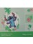 Tek Kişilik Disney Lisanslı Lastikli Çarşaf Çocuk Nevresim Takımı Mint Stitch Summer 2