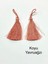 Floş Püskül / 2 Li Set / 7 cm / Seri 2 1