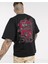 Unisex Siyah Chinesebox Oversize T-Shirt 1