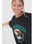 Baskılı La Oversize Unisex T-Shirt 3