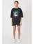 Baskılı La Oversize Unisex T-Shirt 4