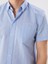 Yeni Sezon Regular Fit Kisa Kollu Cizgili Poplin Erkek Gomlek - S5QI80Z8 3