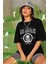 Kadın Oversize Los Angeles Baskılı T-Shirt K2109 1