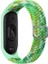 Xiaomi Mi Band 3 Uyumlu Krd-49 Örgü Kordon Arth - Colorful Green 1