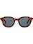 Grovela Leopar Desenli Gri Cam Vintage & Retro Unisex Güneş Gözlüğü 2